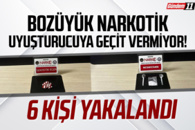Bozüyük narkotik uyuşturucuya geçit vermiyor