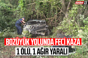 Bozüyük yolunda feci kaza