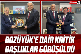 Bozüyük’e Dair Kritik Başlıklar Görüşüldü