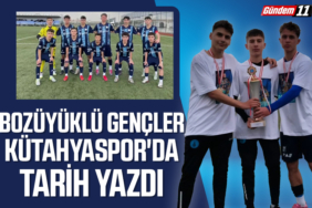 Bozüyüklü Gençler Kütahyaspor'da Tarih Yazdı