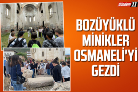 Bozüyüklü minikler Osmaneli'yi gezdi