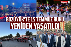 Bozüyük'te 15 Temmuz Ruhu Yeniden Yaşatıldı