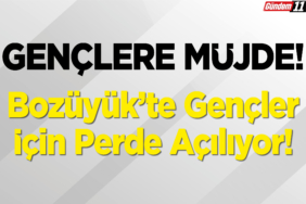 Bozüyük’te Gençler İçin Perde Açılıyor!