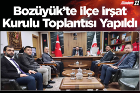 Bozüyük’te İlçe İrşat Kurulu Toplantısı Yapıldı