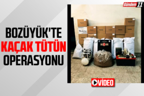 Bozüyük'te Kaçak Tütün Operasyonu