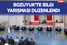 Bozüyük’te Liseler ve Ortaokullar Arası Bilgi Yarışması Düzenlendi