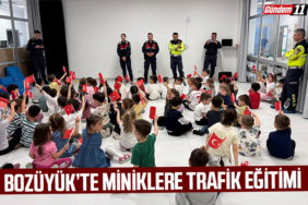 Bozüyük’te Miniklere Trafik Eğitimi