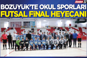 Bozüyük’te Okul Sporları Futsal Final Heyecanı