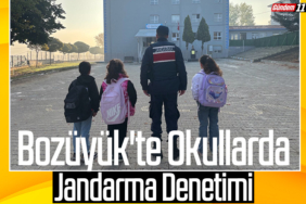 Bozüyük'te Okullarda Jandarma Denetimi