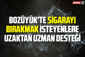 Bozüyük'te Sigarayı Bırakmak İsteyenlere Uzaktan Uzman Desteği
