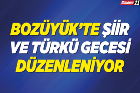 Bozüyük’te Şiir ve Türkü Gecesi Düzenleniyor