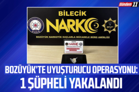 Bozüyük’te Uyuşturucu Operasyonu 1 Şüpheli Yakalandı