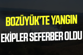 Bozüyük’te Yangın Ekipleri Seferber Oldu