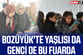Bozüyük'te Yaşlısı da Genci de bu Fuarda