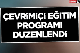 Çevrimiçi eğitim programı düzenlendi