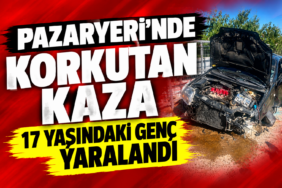 17 yaşındaki genç yaralandı