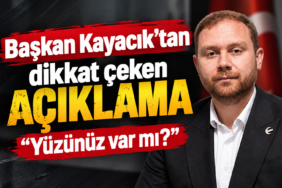 "Yüzünüz var mı?"