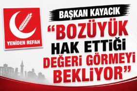 Başkan Kayacık "Bozüyük hak ettiği değeri görmeyi bekliyor"