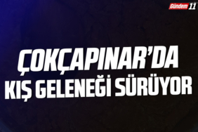 Çokçapınar’da Kış Geleneği Sürüyor