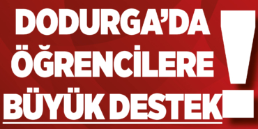Dodurga’da Öğrencilere Büyük Destek
