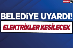 Elektrikler Kesilecek