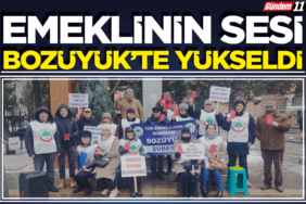 Emeklinin Sesi Bozüyük’te Yükseldi