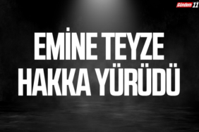 Emine teyze hakka yürüdü