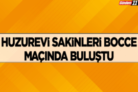 Huzurevi Sakinleri Bocce Maçında Buluştu