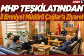 İl Emniyet Müdürü Çağlar’a Ziyaret