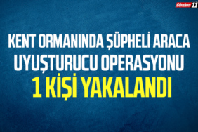 Kent Ormanında Şüpheli Araca Uyuşturucu Operasyonu