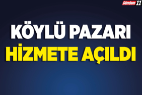 Köylü Pazarı Hizmete Açıldı