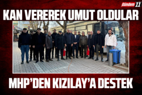 MHP’den Kızılay’a Destek