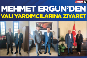 Mehmet Ergün’den Vali Yardımcılarına Ziyaret