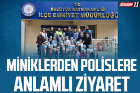 Miniklerden Polislere Anlamlı Ziyaret