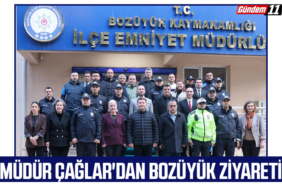 Müdür Çağlar'dan Bozüyük Ziyareti