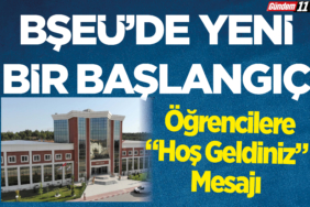 Öğrencilere “Hoş Geldiniz” Mesajı