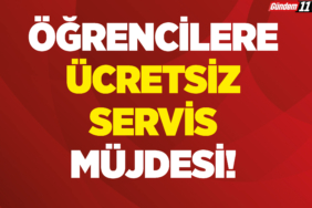 Öğrencilere Ücretsiz Servis Müjdesi