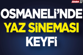Osmaneli'nde Yaz Sineması Keyfi