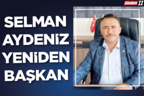 Selman Aydeniz yeniden başkan