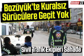 Sivil Trafik Ekipleri Sahada