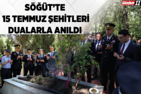 Söğüt'te 15 Temmuz Şehitleri Dualarla Anıldı
