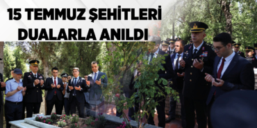 Söğüt'te 15 Temmuz Şehitleri Dualarla Anıldı