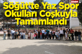 Söğüt’te Yaz Spor Okulları Coşkuyla Tamamlandı