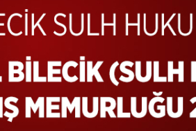 T.C. BİLECİK (SULH HUKUK MAH.) SATIŞ MEMURLUĞU