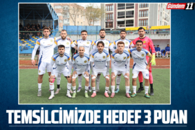 TEMSİLCİMİZDE HEDEF 3 PUAN