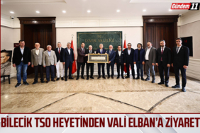 TSO Heyetinden Vali Elban’a Ziyaret