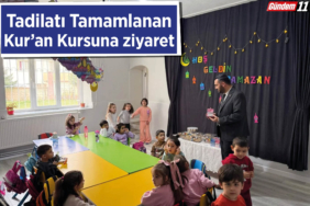Tadilatı Tamamlanan Kur’an Kursuna ziyaret