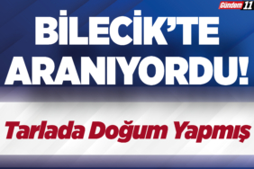 Tarlada Doğum Yapmış