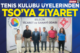 Tenis Kulübü Üyelerinden TSO’ya Ziyaret