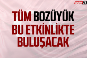 Tüm Bozüyük bu etkinlikte buluşacak